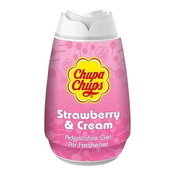 Odorizant Gel Chupa Chups Air Freshener, Strawberry & Cream, 221 g - - Roveli