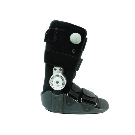 Orteza mobila glezna, imobilizare, din plastic, 35 cm - AT53004, Marime (217): S - - Roveli