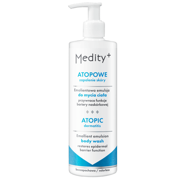 Emulsie spalare corp indicata in Dermatita atopica Medity+ - - Roveli