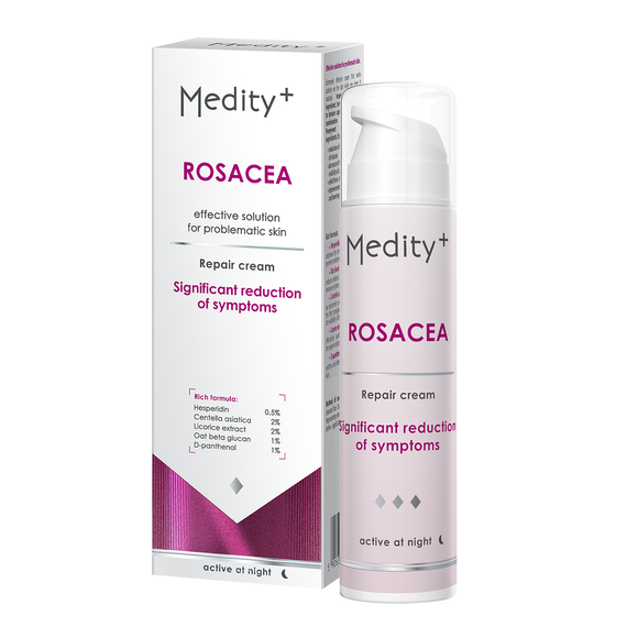 Cremă reparatoare de noapte pentru față, 50 ml Medity+ - - Roveli