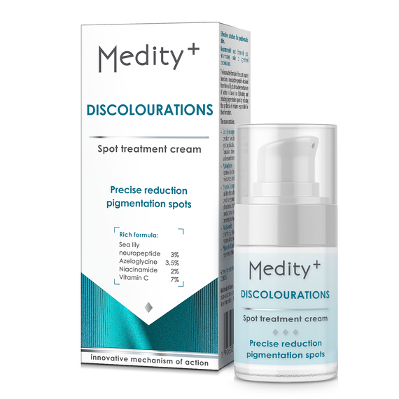 Crema pentru reducerea petelor pigmentare, Medity+ - - Roveli