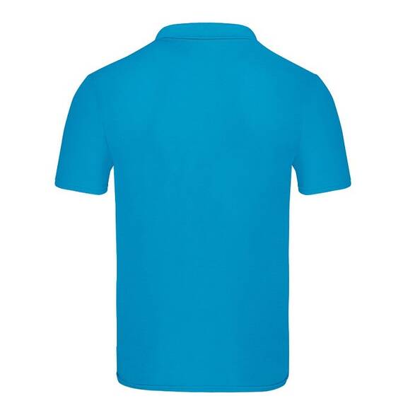 Tricou Bumbac Original Polo Fruit of the Loom - Azure Blue 185gr, Marime (217): S, Culoare (217): Albastru - 2- Roveli