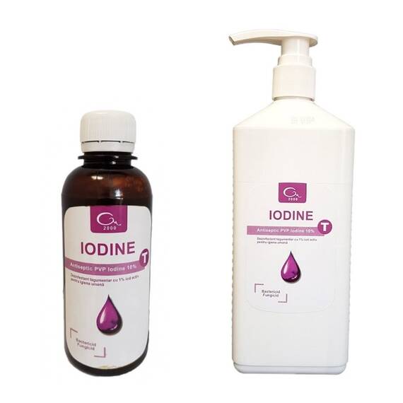 Solutie IODINE "T", Cantitate (217): 200 ml - - Roveli