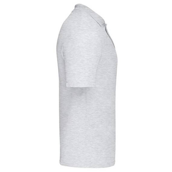 Tricou Bumbac Original Polo Fruit of the Loom - Heather Grey 185gr, Marime (217): S, Culoare (217): Heather Grey - 3- Roveli