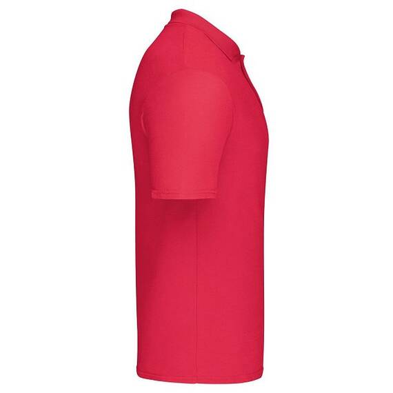 Tricou Bumbac Original Polo Fruit of the Loom - Rosu 185gr, Marime (217): S, Culoare (217): Rosu - 3- Roveli