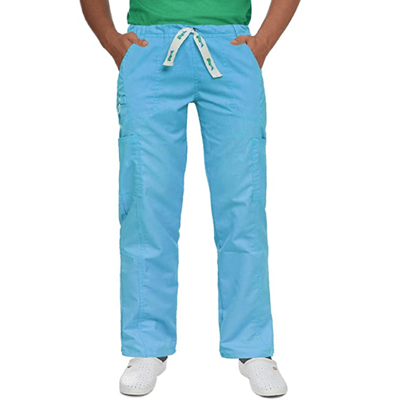 ​Pantalon medic Dante Bleu Turcoaz, Marime (217): 2XL, Culoare (217): Bleu - 4- Roveli
