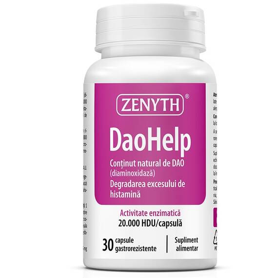 DaoHelp, 30 capsule gastrorezistente, Zenyth - - Roveli
