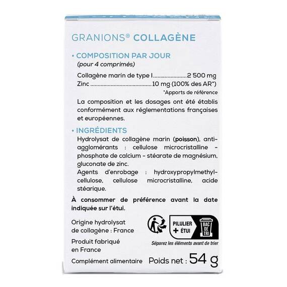 Colagen Marin pentru frumusete, 60 comprimate- Granions Franta - 3- Roveli