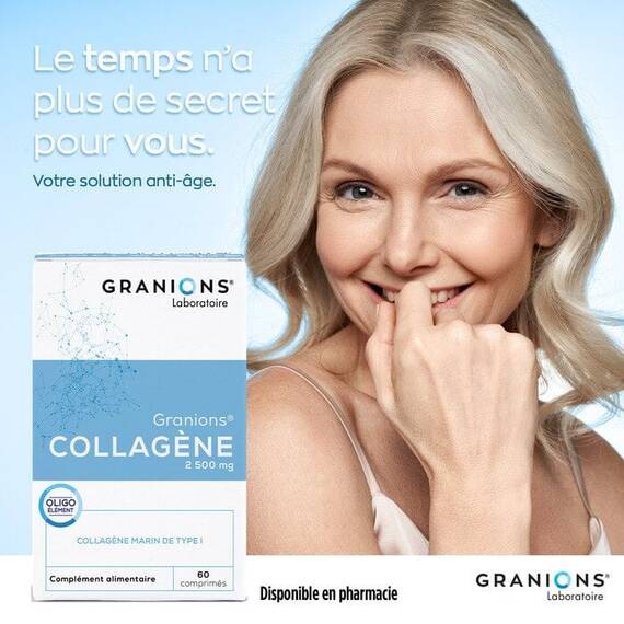 Colagen Marin pentru frumusete, 60 comprimate- Granions Franta - 4- Roveli