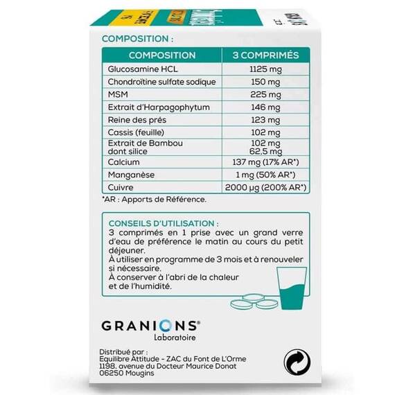 Supliment pentru articulatii Chondrosteo - Granions Franta - 2- Roveli