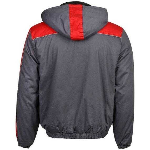 Jacheta matlasata ZEUS - Gri cu Rosu, Marime (217): 3XL, Culoare (217): Gri - 2- Roveli
