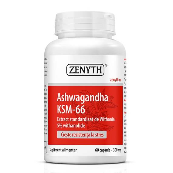 Ashwagandha KSM-66 60 capsule – Zenyth - - Roveli