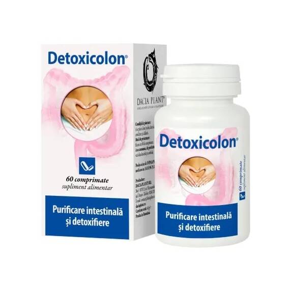 Detoxicolon 60 comprimate Dacia Plant - - Roveli