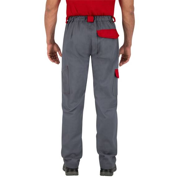Pantaloni de lucru DELTA - Gri, Marime (217): 2XL, Culoare (217): Gri - 2- Roveli