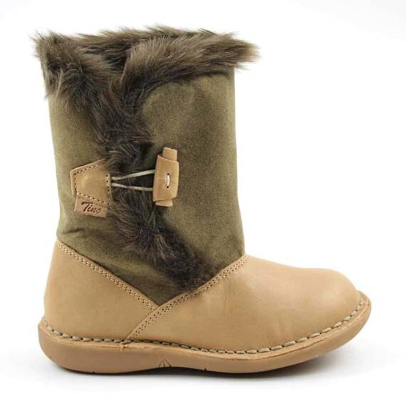 Cizme imblanite pentru copii , din piele naturala  3142-MARO/4, Marime (12): 25 - 3- Roveli