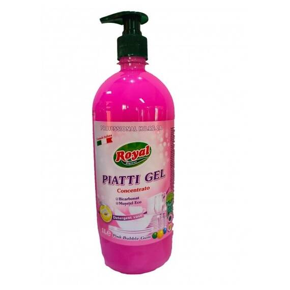 Detergent de vase Hygiene Piatti Pink Bubble Gum 1 L - - Roveli