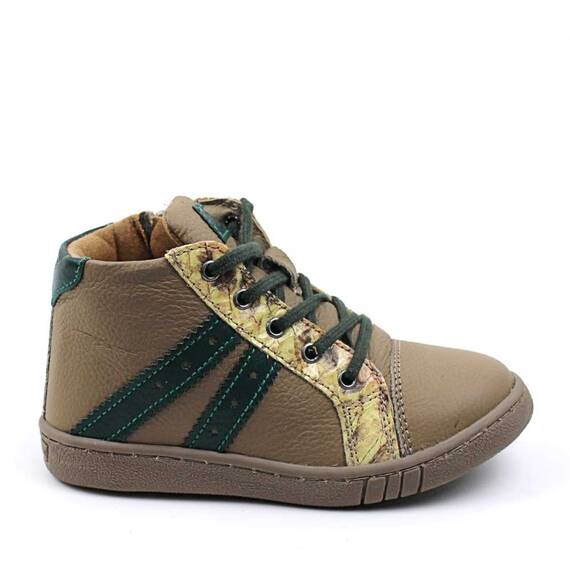 ​Ghete sport, de dama , captusite, din piele naturala  3197-BEJ/VERDE, Culoare (12): Verde, Marime (12): 28 - 3- Roveli