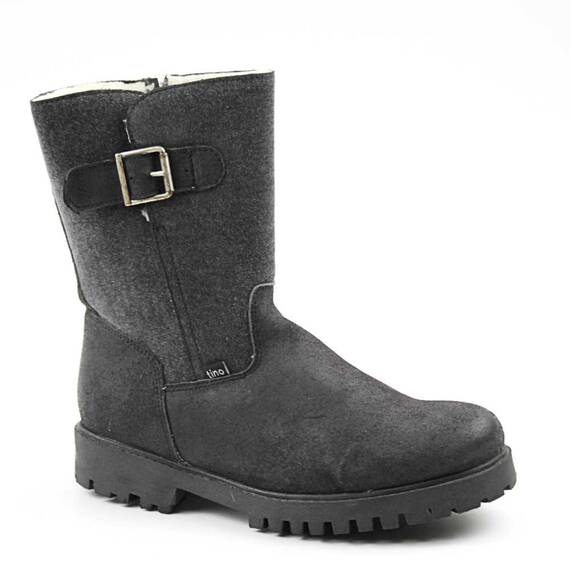 ​Cizme imblanite , de dama , din piele naturala 3101-NEGRU/X, Marime (12): 36 - - Roveli