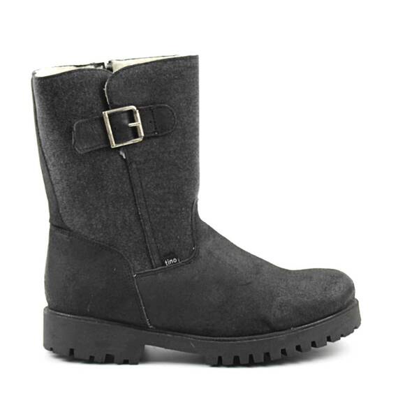 ​Cizme imblanite , de dama , din piele naturala 3101-NEGRU/X, Marime (12): 36 - 3- Roveli
