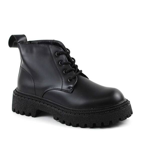 ​Ghete imblanite de dama , cu talpa groasa A10310-BLACK, Marime (12): 39 - - Roveli