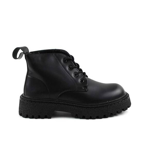 ​Ghete imblanite de dama , cu talpa groasa A10310-BLACK, Marime (12): 36 - 3- Roveli