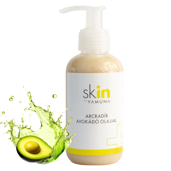YAMUNA skIN – Exfoliant facial cu Avocado, conceput pentru curatarea profunda si revitalizarea pielii - - Roveli