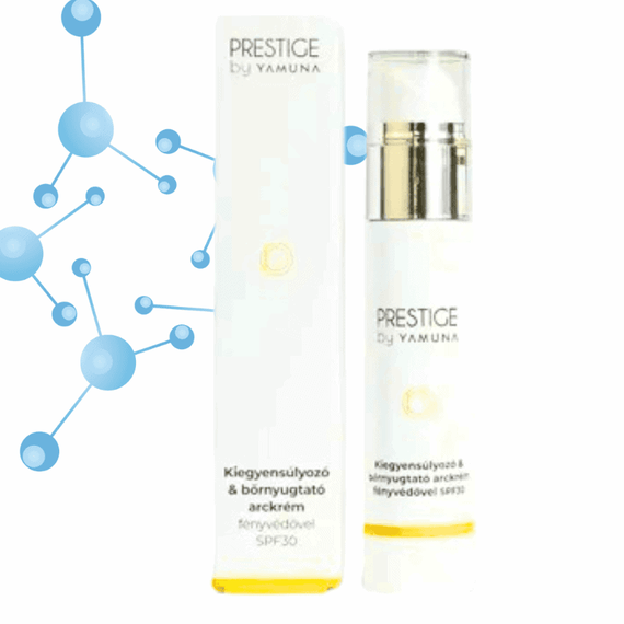 ​YAMUNA Prestige - Crema cu niacinamida pentru ten sensibil cu protectie SPF 30 - - Roveli