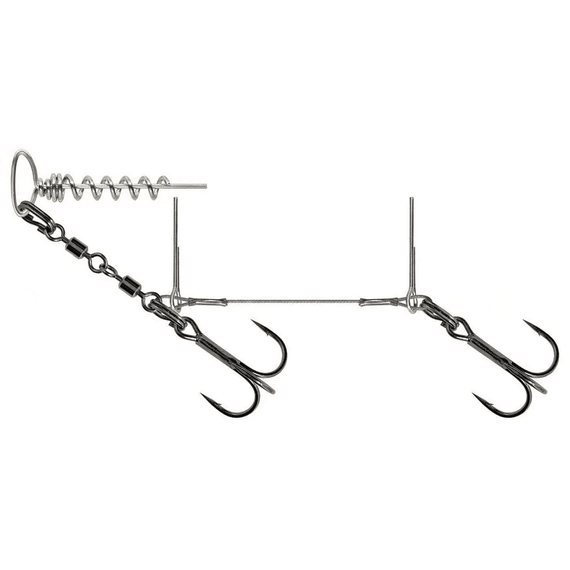 Montura Savage Gear Spin Rig (2buc/pachet) 11cm Nr.1 - - Roveli