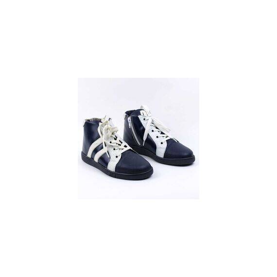 ​Ghete sport, de dama , captusite, din piele naturala  3197-BLEUMARIN/D, Marime (12): 39** - 2- Roveli