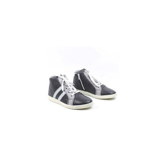 ​Ghete sport, de dama , captusite, din piele naturala  3197-GRI/ALB/D, Marime (12): 38** - 2- Roveli