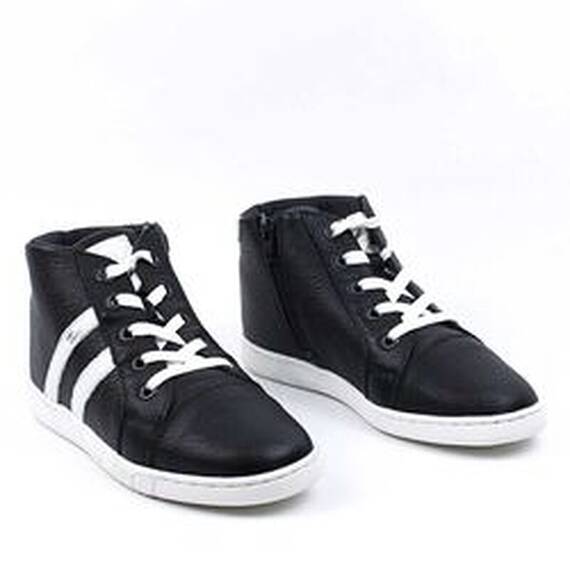 ​Ghete sport, de dama , captusite, din piele naturala  3197-NEGRU/ALB/D, Marime (12): 38** - 2- Roveli