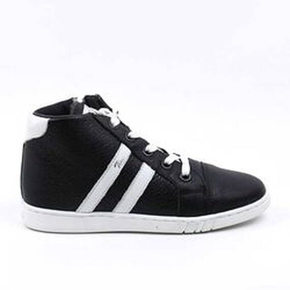 ​Ghete sport, de dama , captusite, din piele naturala  3197-NEGRU/ALB/D, Marime (12): 38** - 3- Roveli