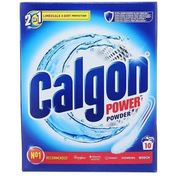 Pudra anticalcar pentru masina de spalat  Calgon 2in1, protectie si curatenie, 500 g - - Roveli