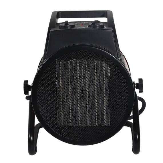 Aeroterma electrica, putere 5 kW, termostat incorporat, sistem de autoresetare si autoinchidere, dimensiuni 300 x 235 x 345 mm - 2- Roveli