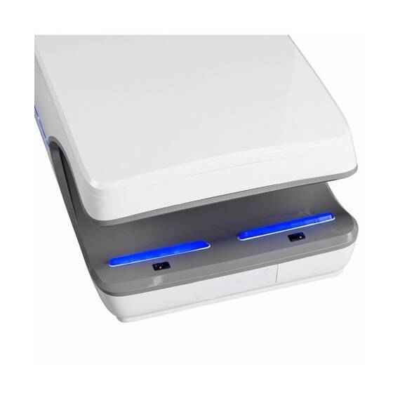 Uscator de maini vertical DacEnergy©, realizat din ABS, filtru HEPA, 1550 W, antifoc, alb, 54x32x18 cm - 2- Roveli