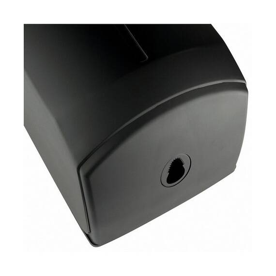 Dispenser prosop hartie rola, realizat din ABS, 1 rola de prosop de hartie cu diametru de 22 cm, negru, 32x22,2x22,2 cm - 2- Roveli