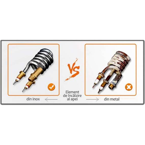 Robinet electric Albatros PREMIUM, Putere nominala: 3000 W, Presiune apa: 0.04-0.6 MPa, Afisaj al temperaturii apei, Temperatura apei calde: 30-60°C - 3- Roveli