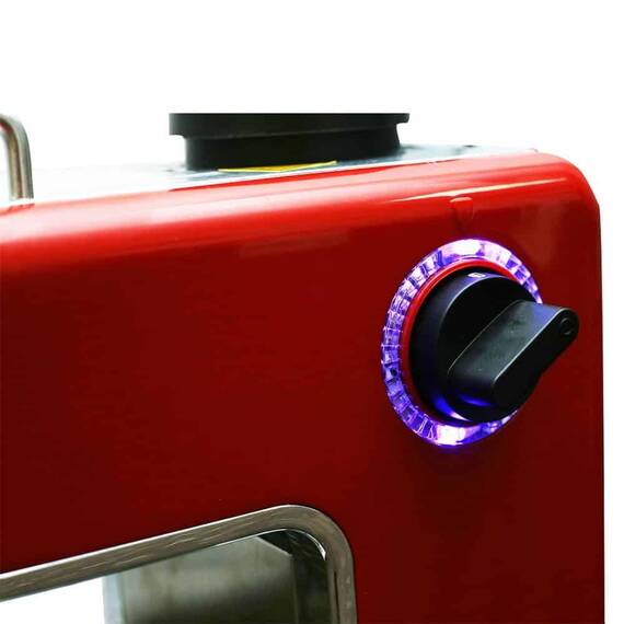 ​Espressor cafea, putere 800 W, capacitate 0.24 l, presiune pompa  3.5 bar, culoare rosu/argintiu - 3- Roveli