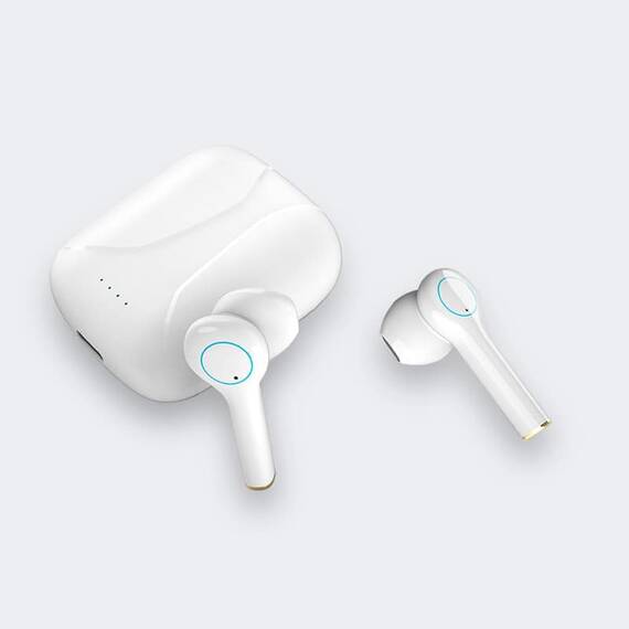 Casti Bluetooth Wireless DacEnergy©, touch control, rezistente la apa, microfon incorporat, culoare alb - 2- Roveli
