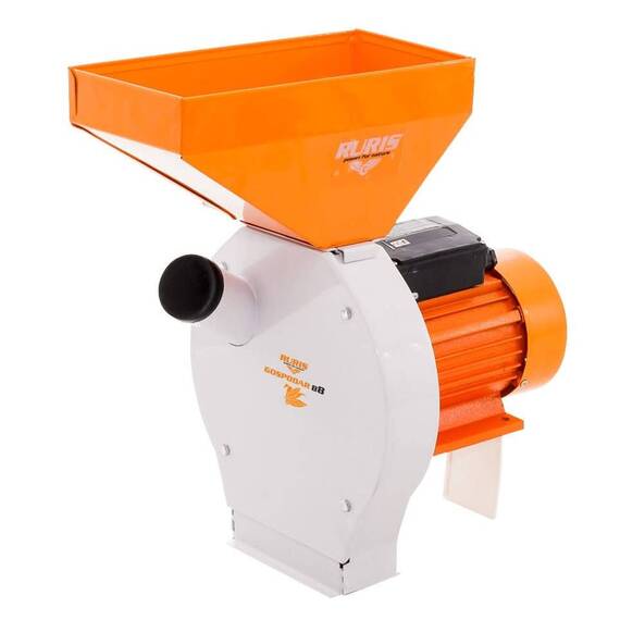 ​Moara cu ciocanele, destinata tocarii boabelor de cereale, cu motor electric, 2.7 kW, capacitate macinare180 kg / h, 4 site, 2 cutite - - Roveli