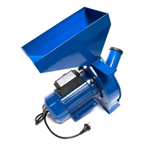 ​Moara pentru cereale, cu motor electric, 2.5 kW, 4 site, 1 impingator, turatie motor 2500 rot/min - - Roveli
