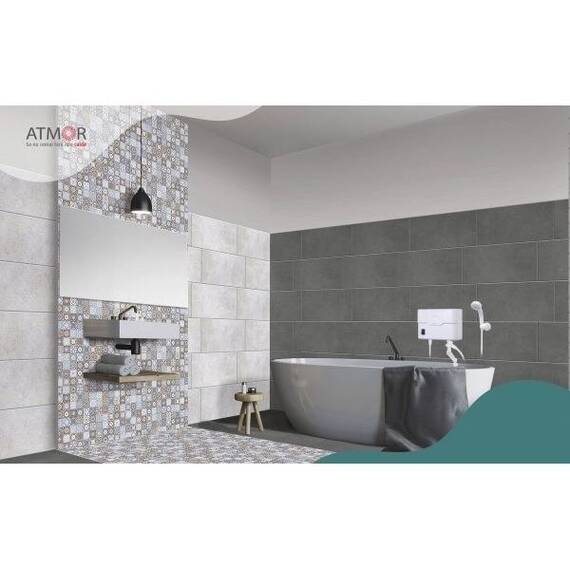 Incalzitor instant de apa, electric, pentru chiuveta si dus, 3 trepte incalzire, 2 kW, 3.5 kW, 5.5 kW, protectie la electrocutare, 300 x 182 x 95 mm - 2- Roveli