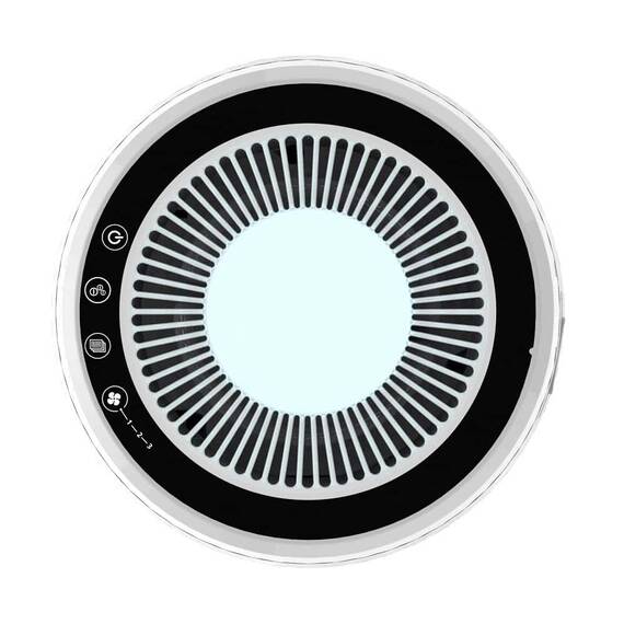Purificator aer, realizat din plastic, 25 W, 3 viteze, 230V, 80 mc/h, 32 x 20 cm, suprafata de acoperire 12mp - 3- Roveli