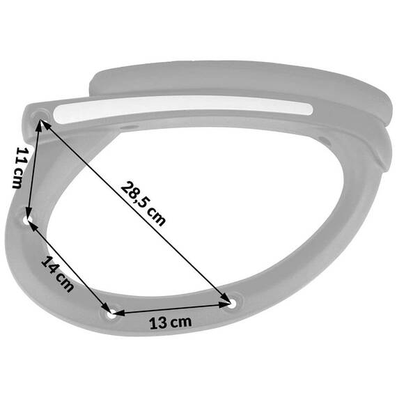 Set 2 cotiere pentru scaun de birou DacEnergy©, material rezistent, 8 dopuri de mascare, negru - 4- Roveli