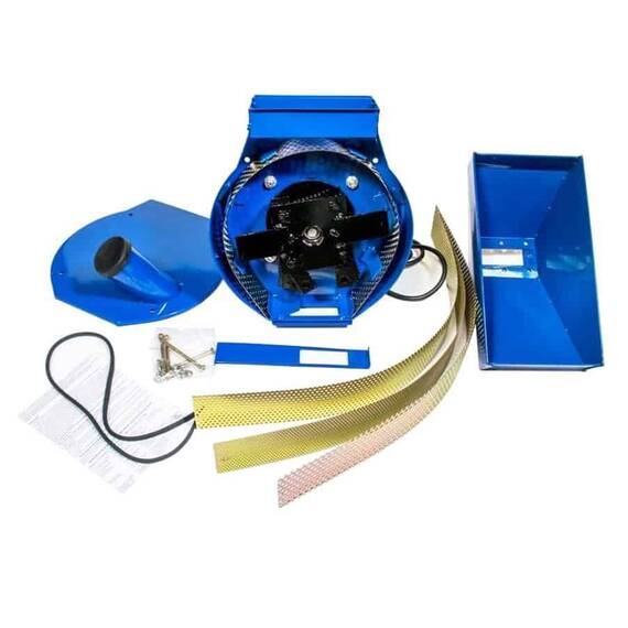 ​Moara pentru cereale, cu motor electric, 2.5 kW, 4 site, 1 impingator, turatie motor 2500 rot/min - 4- Roveli