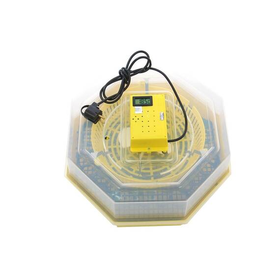 ​Incubator electric pentru oua , dispozitiv de intoarcere, termometru, maxim 41 oua de gaina, temperatura incubare 38°C - 4- Roveli