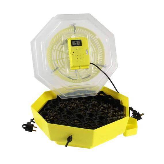 Incubator electric pentru oua , maxim 41 oua de gaina, dispozitiv de intoarcere oualor, cu termohigrometru - 5- Roveli