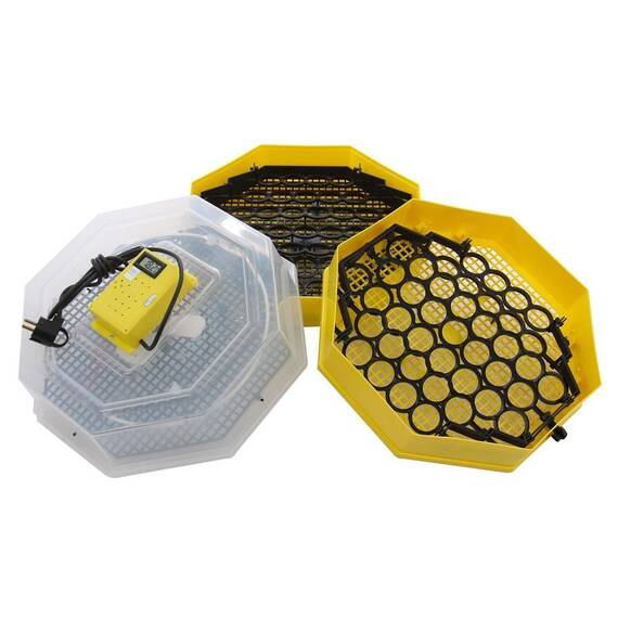 Incubator electric pentru oua , maxim 82 oua de gaina, 2 dispozitive de intoarcere,termometru - 6- Roveli