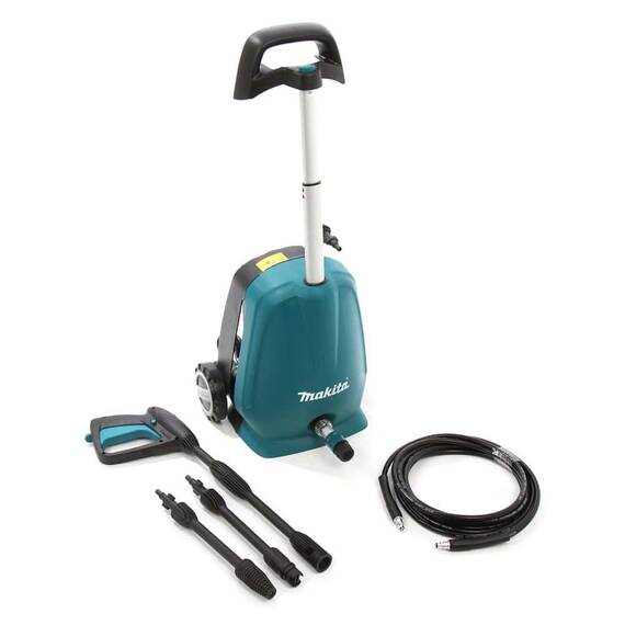 ​Aparat de spalat cu presiune, cu puterea de 1300 W,  presiune de lucru 100 bari, debit 360 l/ora, locas pentru rezervorul de detergent, sistem Total Stop - 5- Roveli