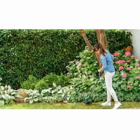 Trimmer electric, motor electric, 280 W, 12.500 rpm, diametrul de taiere de 26 cm, bobina cu fir - 2- Roveli
